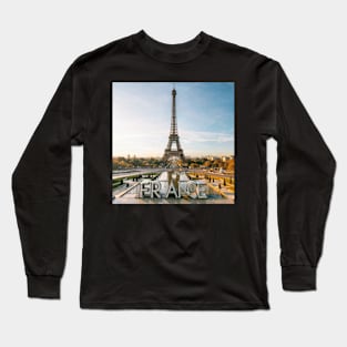 View of the Paris Long Sleeve T-Shirt